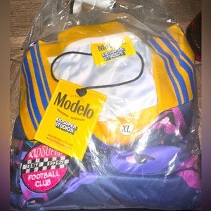 KidSuper Studios x Modelo Jersey and Shorts (Purple)